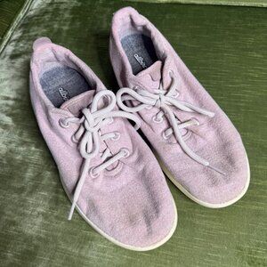 Allbirds Womens Wool Runners Sneakers Size 9 Pink Lightweight Casual Shoes W9